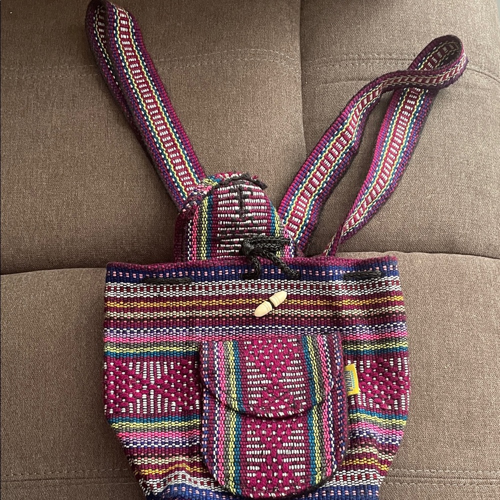 Mexican Colorful small Woven Women's Bag